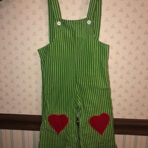 Vintage baby flare overalls